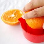 Напиток из замороженного апельсина и мяты